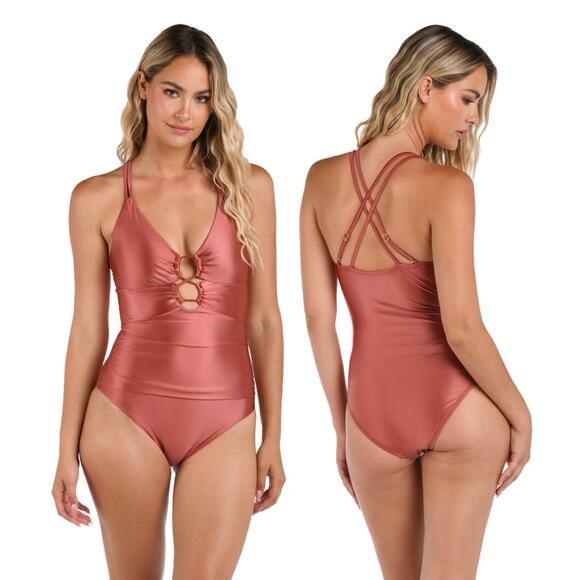 NWT Earth Goddess Underwire Lace Up One Piece Size 16 - Picture 1 of 7